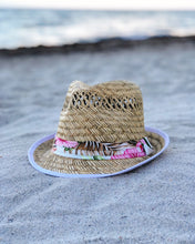 Load image into Gallery viewer, ‘Vanilla Beige’ Natural Straw Fedora Hat