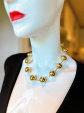 Load image into Gallery viewer, ‘Golden Spheres’ Gold Plated Necklace