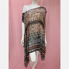 Load image into Gallery viewer, Chocolate &#39;Diva&#39; Off Shoulder Tunic