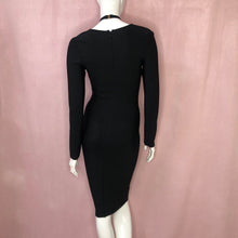 Load image into Gallery viewer, Choker Bodycon Black Mini Dress
