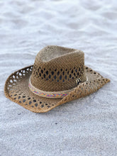 Load image into Gallery viewer, ‘Chocolate Cowboy’ Brown Soft Straw Cowboy Hat