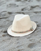 Load image into Gallery viewer, Colorful Trim Sun Fedora Hat