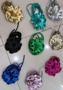 Italian Leather Metallic Belts