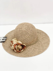 ‘Beach Flower’ Seagrass Flower Sun Hat