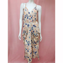 Load image into Gallery viewer, BCBG V-Neck Ruffle Midi Dress