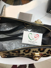 Load image into Gallery viewer, Animal Print Italian Leather Handbag