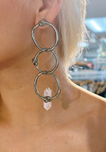 Load image into Gallery viewer, Knot II Black Rhodium Earring