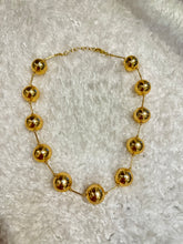Load image into Gallery viewer, ‘Golden Spheres’ Gold Plated Necklace