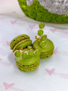 Green Pebble Ring