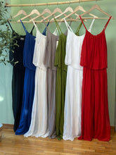Load image into Gallery viewer, Classic Solid Italian Silk Jumpsuit