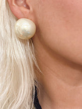 Load image into Gallery viewer, Oversized Pearl Earrings