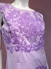 Load image into Gallery viewer, Lavender Delicate Embroidery Dress