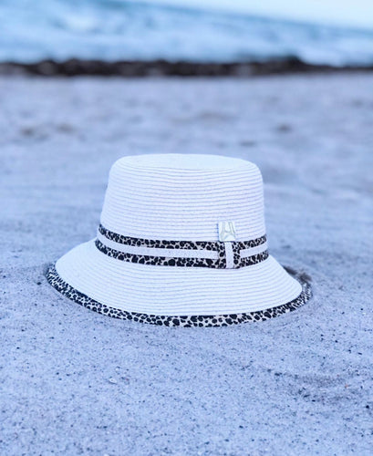 'Wild Beach' Animal Print Sun Bucket Hat