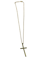 Load image into Gallery viewer, Solid Gold Plated Cross Necklace