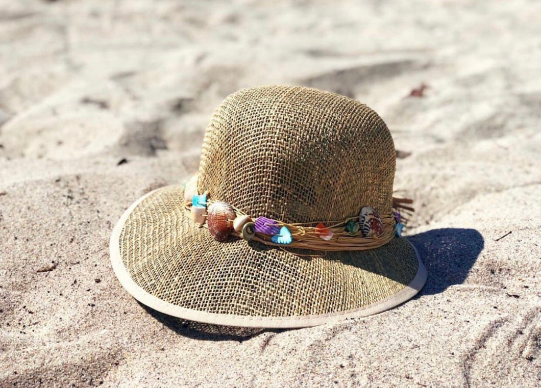 Sally SeaShells Seagrass Visor