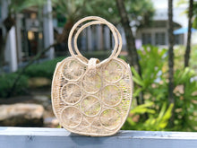 Load image into Gallery viewer, Handmade Artisan Rounded Clutch Bag