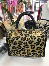Load image into Gallery viewer, Animal Print Italian Leather Handbag