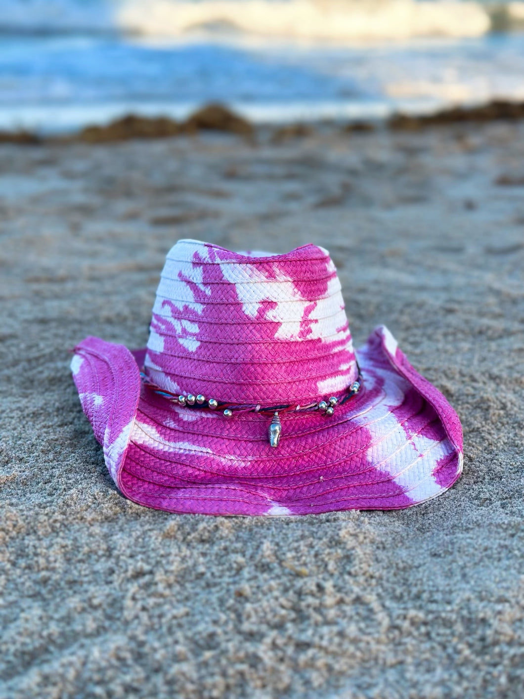 ‘Magnetic Magenta’ Coastal Cowgirl Tie Dye Hat