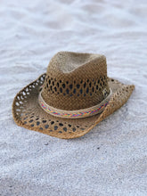 Load image into Gallery viewer, ‘Chocolate Cowboy’ Brown Soft Straw Cowboy Hat
