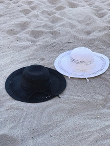 ‘Delicate White’ Summer Floppy Hat
