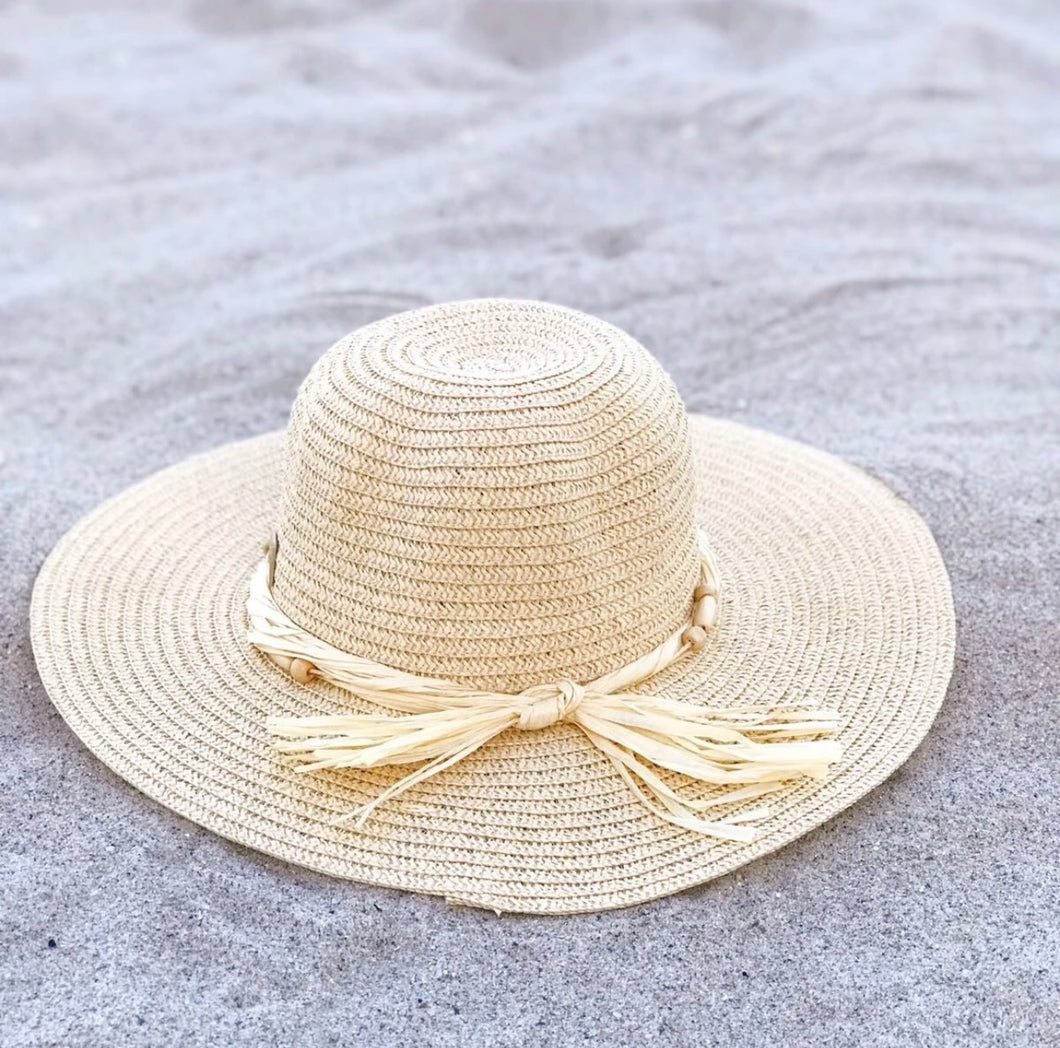 ‘Natural Element’ Wooden Beads Sun Hat