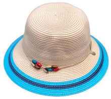 Load image into Gallery viewer, &#39;Paradise Found&#39; Red Beaded Bucket Hat