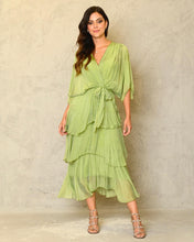 Load image into Gallery viewer, Romantic Silk Layers Italian Dress