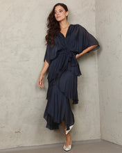 Load image into Gallery viewer, Romantic Silk Layers Italian Dress