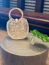 Load image into Gallery viewer, Handmade Artisan Rounded Clutch Bag