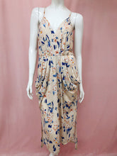 Load image into Gallery viewer, BCBG V-Neck Ruffle Midi Dress