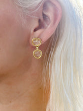 Load image into Gallery viewer, Citrine Semi Precious Stone Earrings
