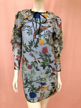 Load image into Gallery viewer, Spring Baby Blue Chiffon Mini Dress