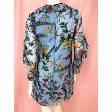Load image into Gallery viewer, Spring Baby Blue Chiffon Mini Dress