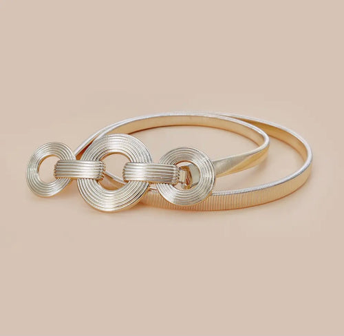 3 Ring Elastic Metal Belt