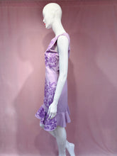 Load image into Gallery viewer, Lavender Delicate Embroidery Dress
