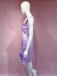 Lavender Delicate Embroidery Dress