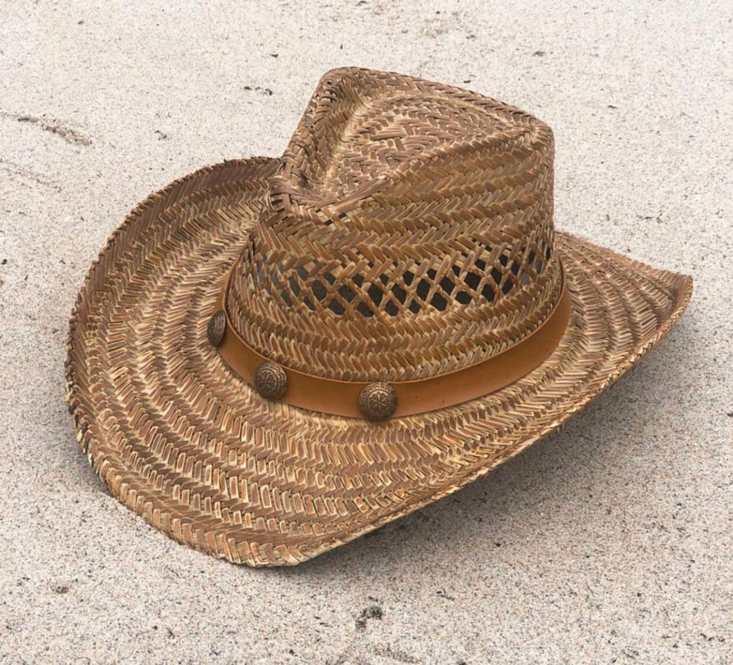 ‘Wild West’ Natural Stain Cowboy Hat