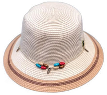 Load image into Gallery viewer, &#39;Paradise Found&#39; Red Beaded Bucket Hat