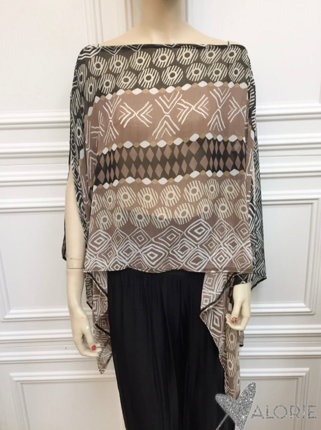 Chocolate ‘Diva’ Tunic