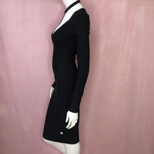 Load image into Gallery viewer, Choker Bodycon Black Mini Dress