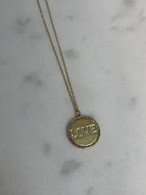 Load image into Gallery viewer, Love Multicolor Gold Plated Necklace