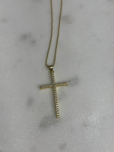 Load image into Gallery viewer, Crystal Classy Cross Pendant Necklace