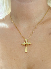 Load image into Gallery viewer, Beautiful Infinite Cross Gold Plated Necklace
