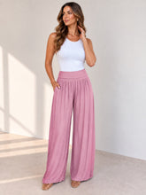 Load image into Gallery viewer, Italian Silk Classic Palazzo Pant