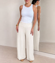 Load image into Gallery viewer, Italian Silk Classic Palazzo Pant