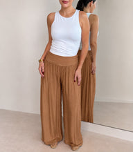Load image into Gallery viewer, Italian Silk Classic Palazzo Pant