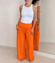 Load image into Gallery viewer, Italian Silk Classic Palazzo Pant