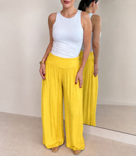 Load image into Gallery viewer, Italian Silk Classic Palazzo Pant