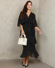 Load image into Gallery viewer, Romantic Silk Layers Italian Dress