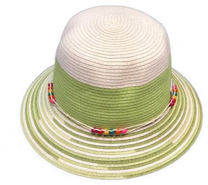 'Pastel Spring' Green Sun Bucket Hat